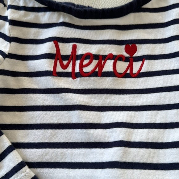 Janie and Jack Merci Long Sleeve and Jeans - Picture 2 of 4